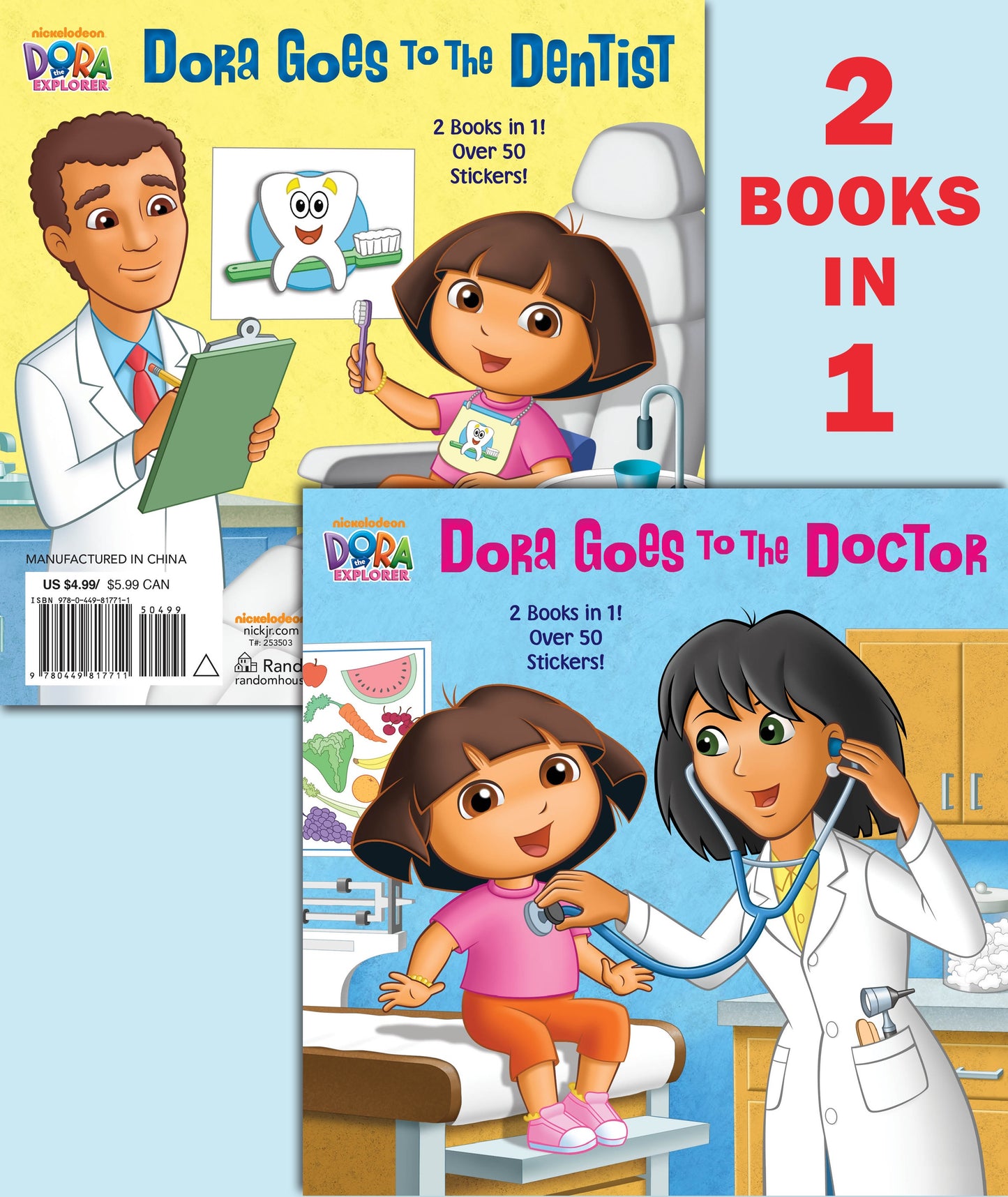 Dora Goes to the Doctor/Dora Goes to the Dentist (Dora the Explorer)