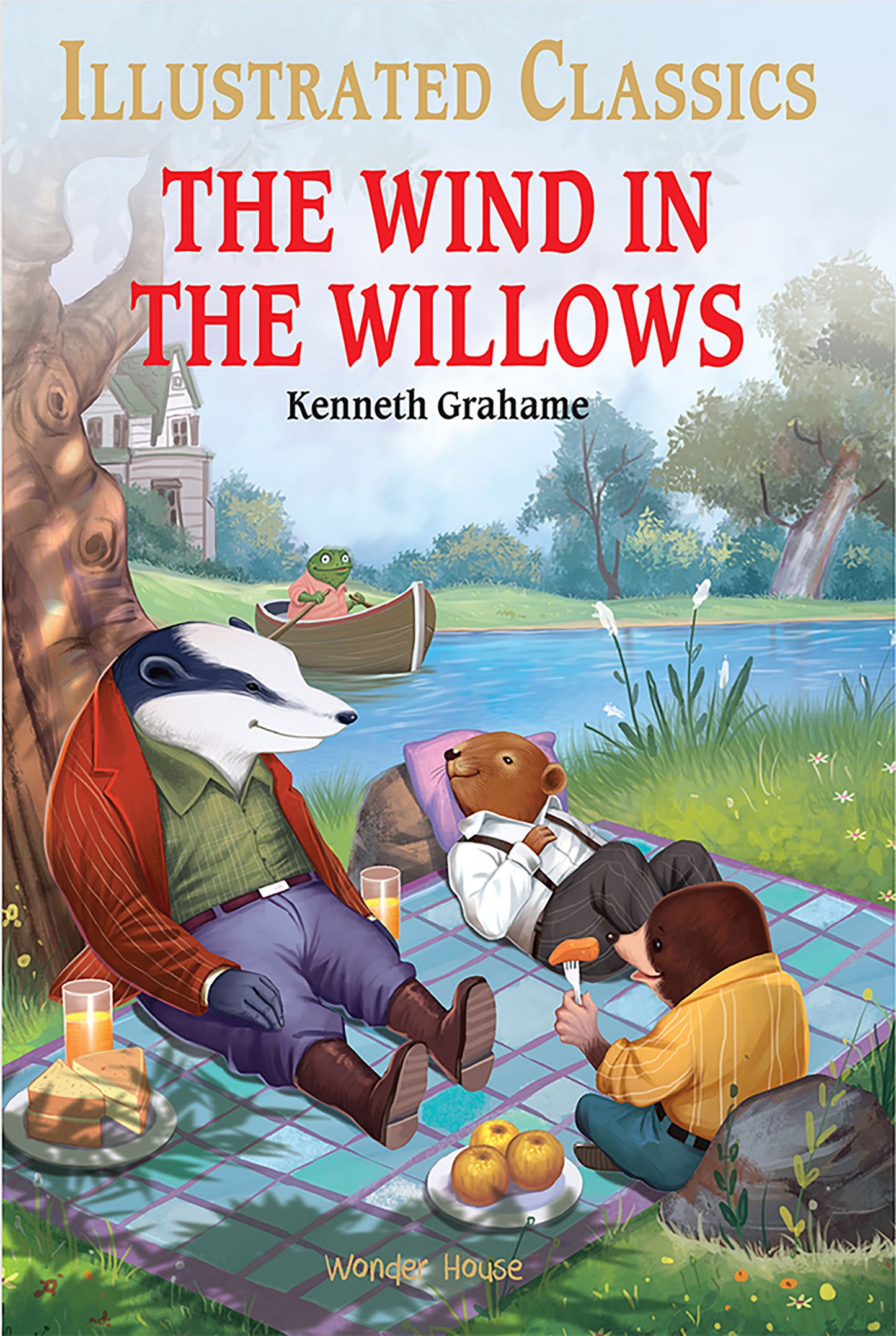 Wind in the Willows : Illustrated Abridged Children Classic English Novel with Review Questions , The