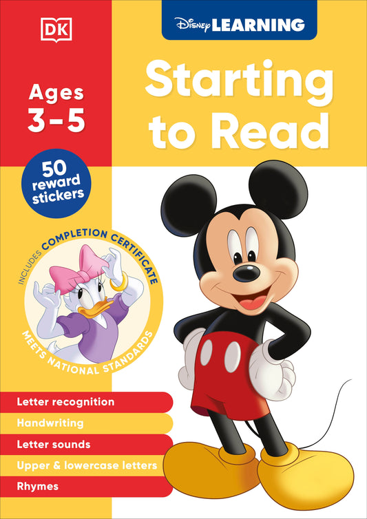 Disney Learning Starting to Read (Ages 3-5)