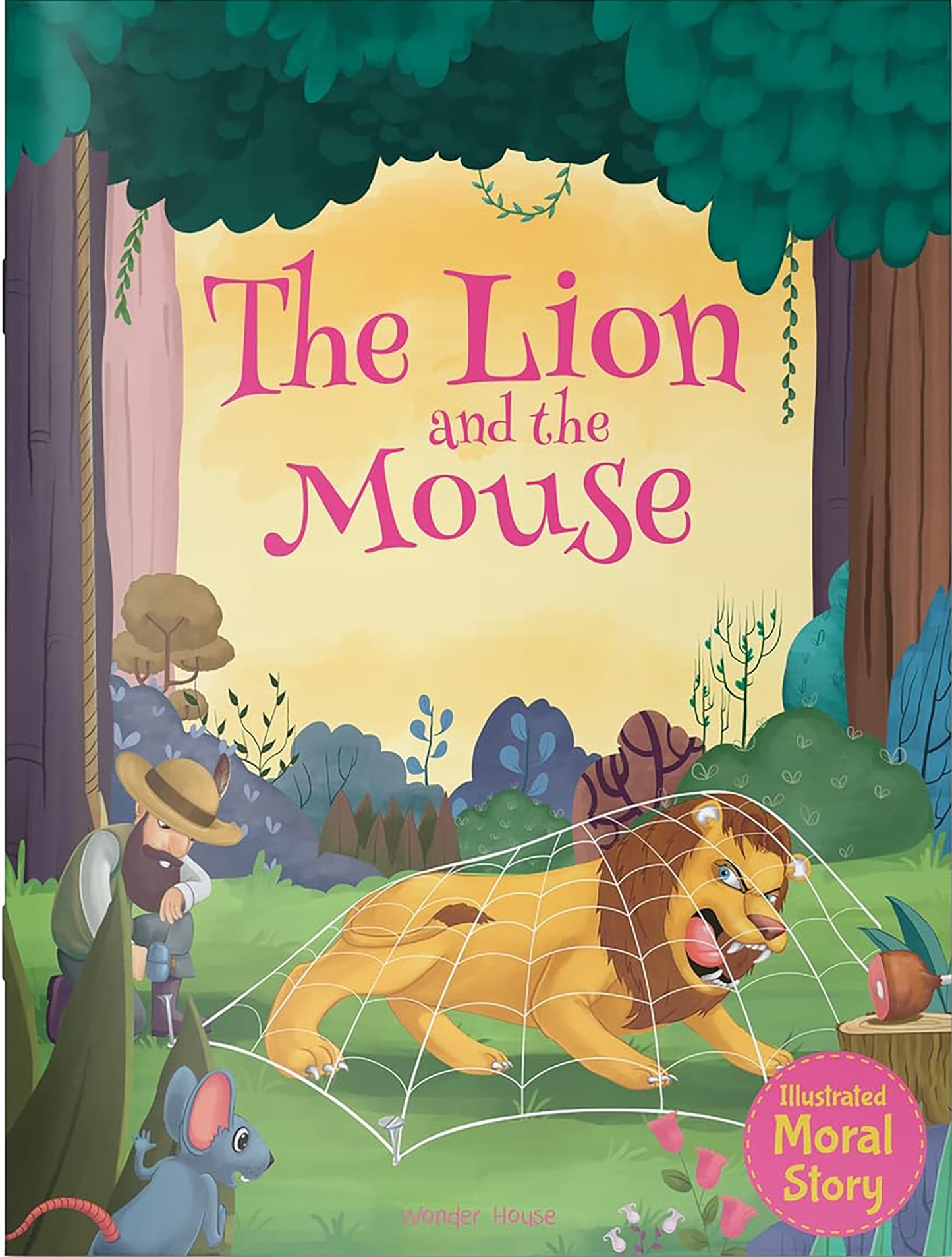Lion and the Mouse - Illustrated Moral Story for Children , The