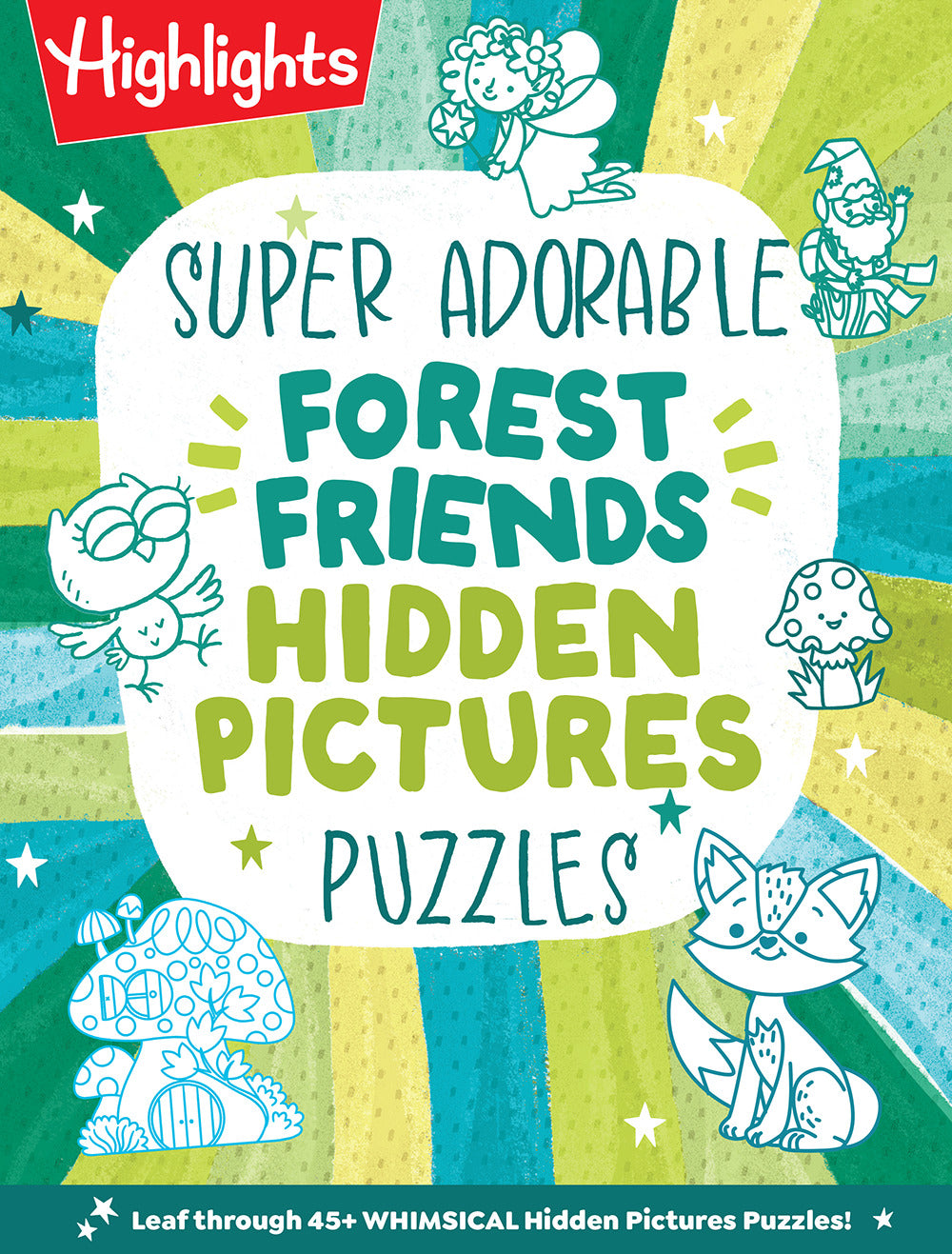 Super Adorable Forest Friends Hidden Pictures Puzzles