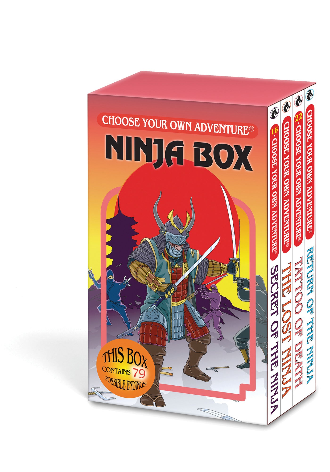 Choose Your Own Adventure 4-Book Boxed Set Ninja Box (Secret of the Ninja, Tattoo of Death, The Lost Ninja, Return Of the Ninja)