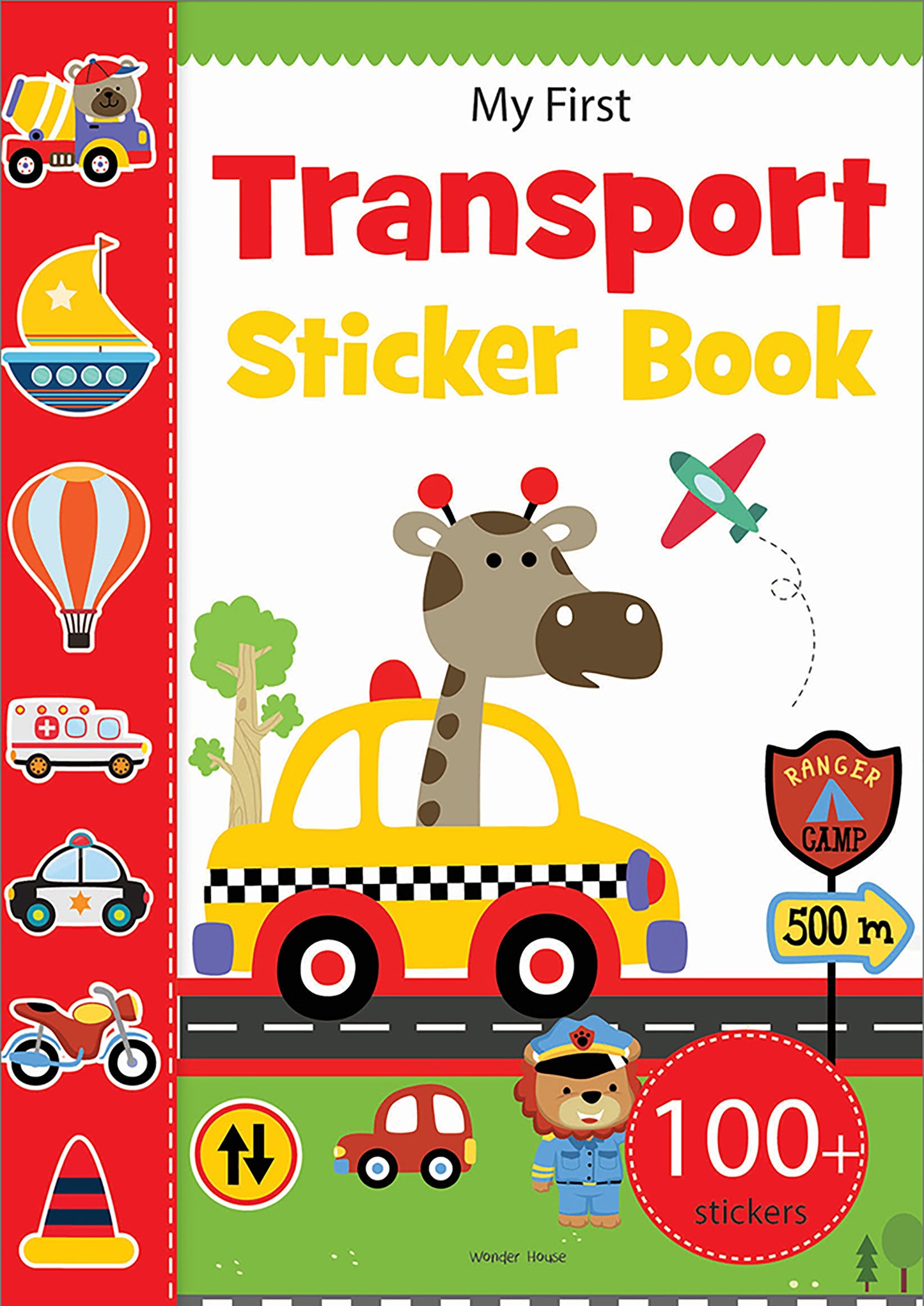 My First Transport Sticker Book: Exciting Sticker Book With 100 Stickers