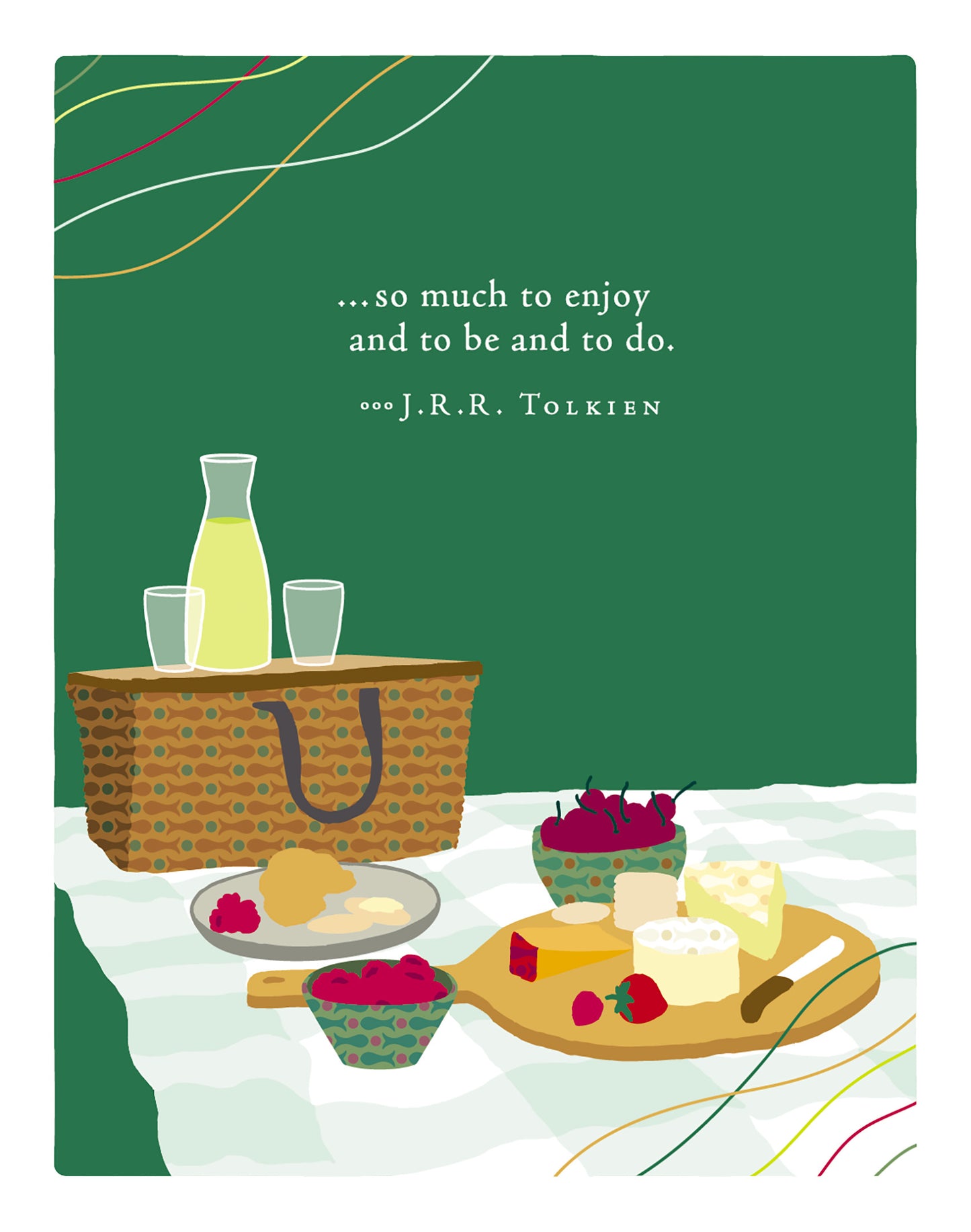 Positively Green Greeting Cards: Birthday - So Much to Enjoy (Pack of 6)