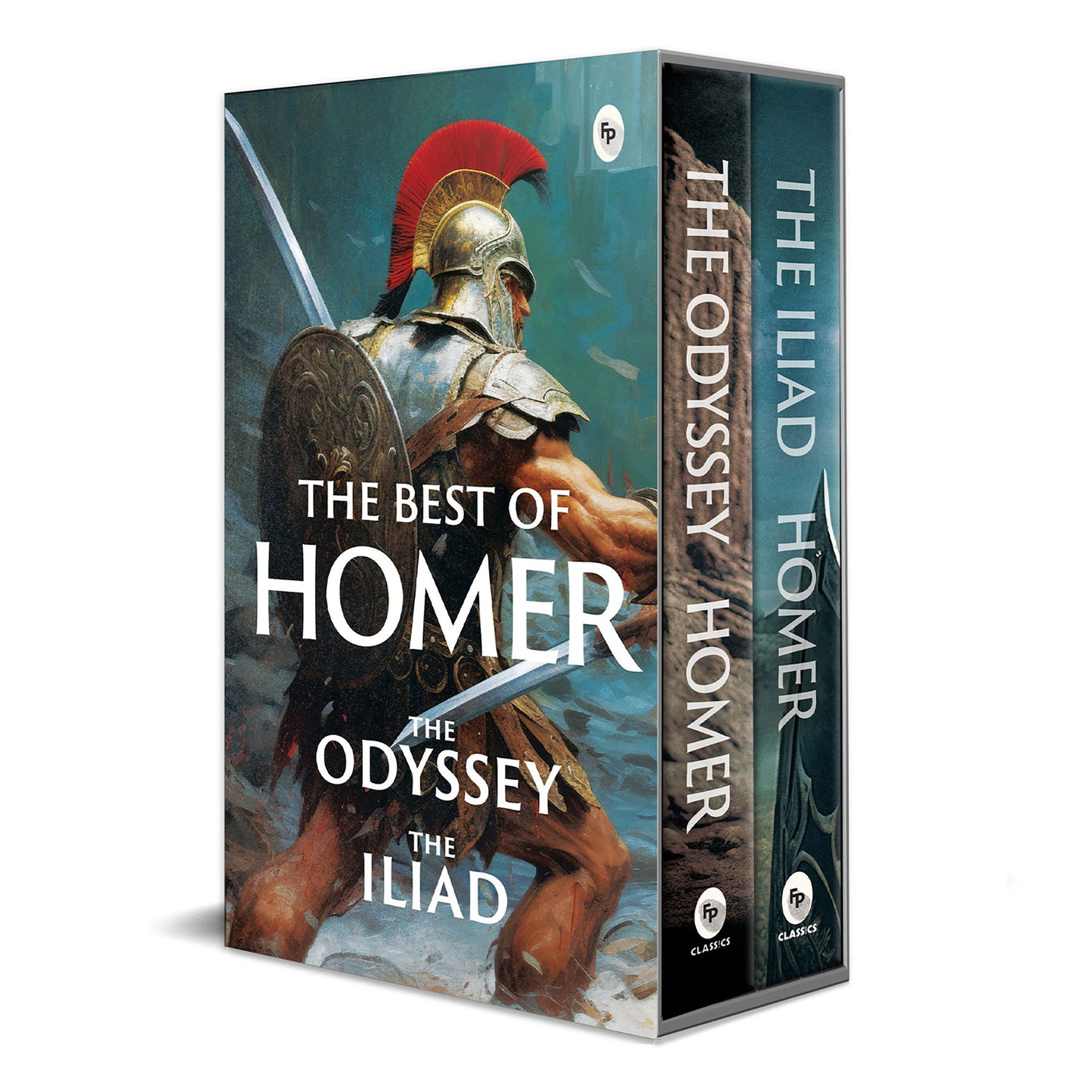 Best of Homer (The Odyssey and The Iliad)-Set of 2 Books, The