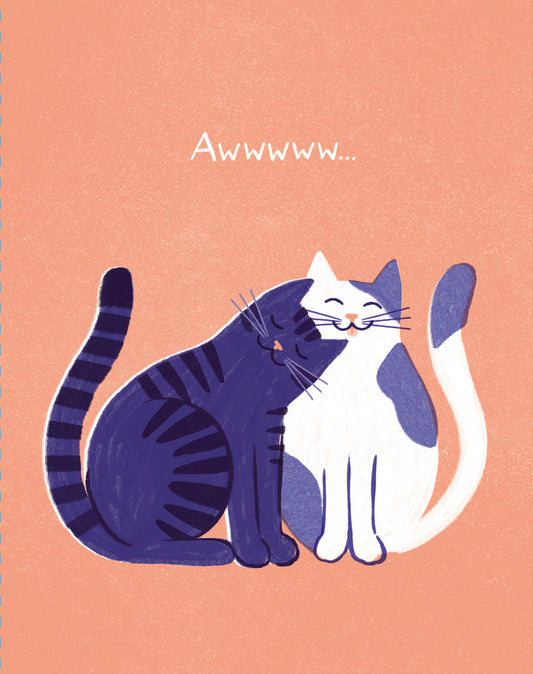 Love Muchly Greeting Cards: Thank You - Awwwwwww (Pack of 6)