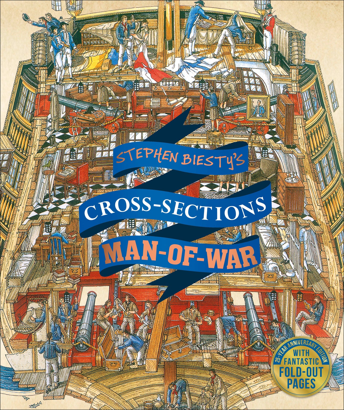 Stephen Biesty's Cross-Sections Man-of-War