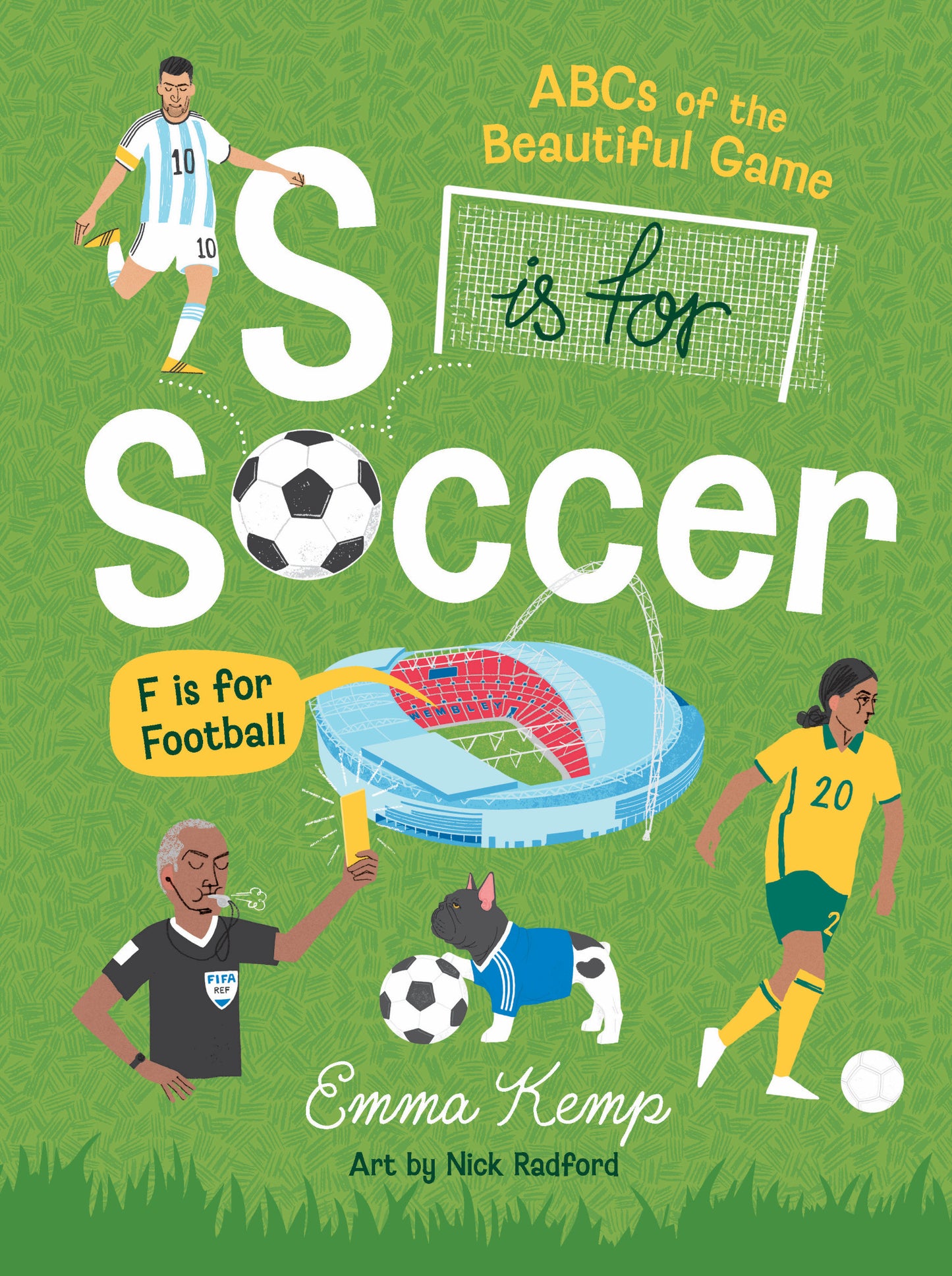 S is for Soccer, F is for Football
