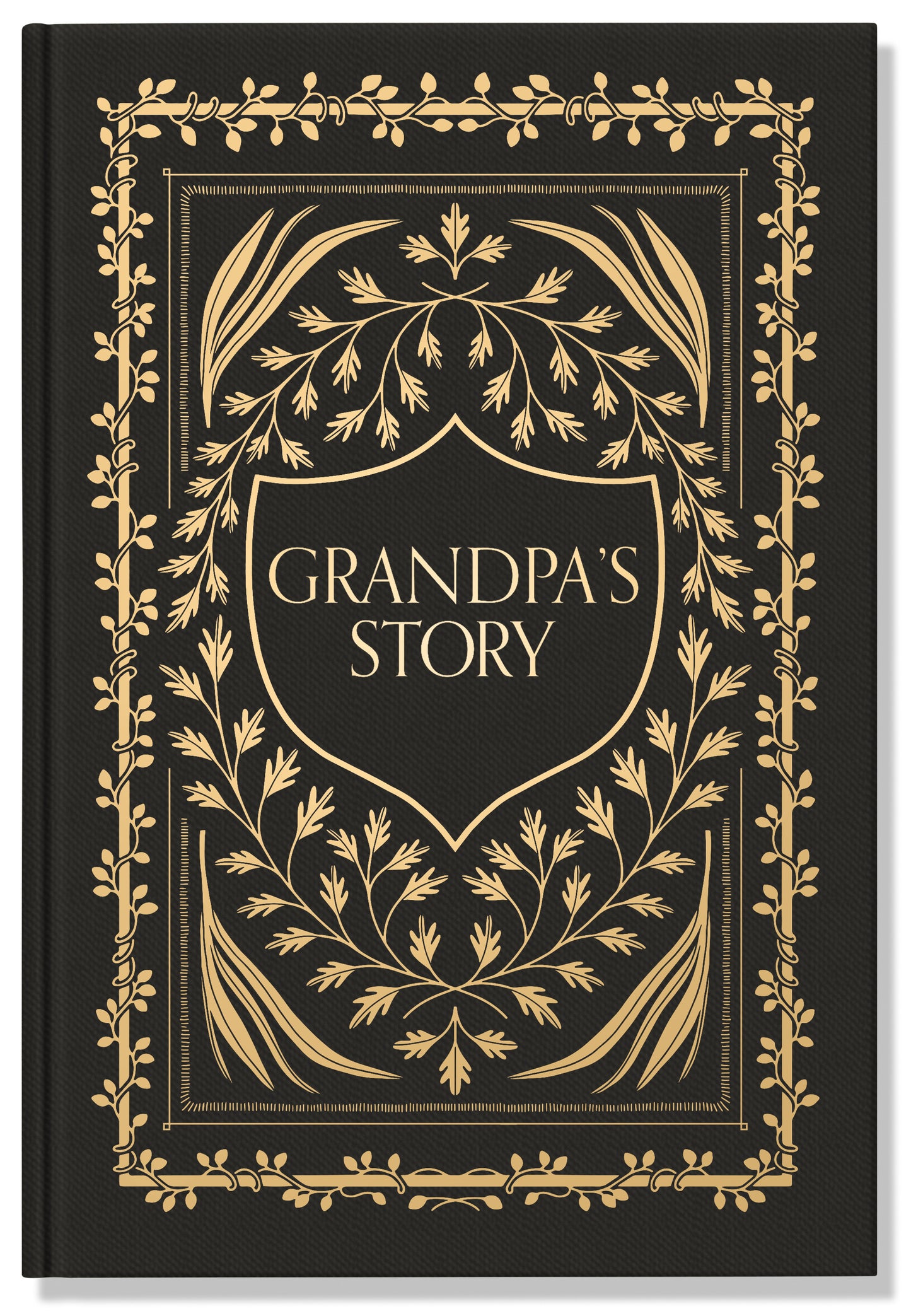 Grandpa's Story Journal (Linen Hardcover)