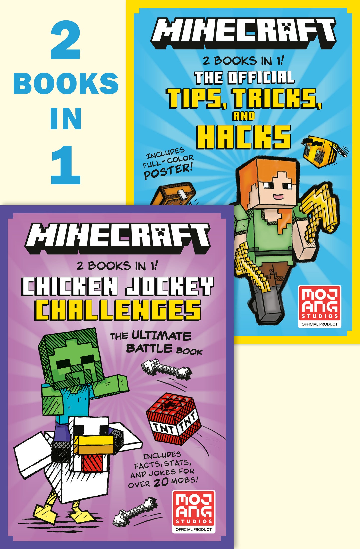Minecraft 2-in-1: Chicken Jockey Challenges / Tips, Tricks, and Hacks (Minecraft)