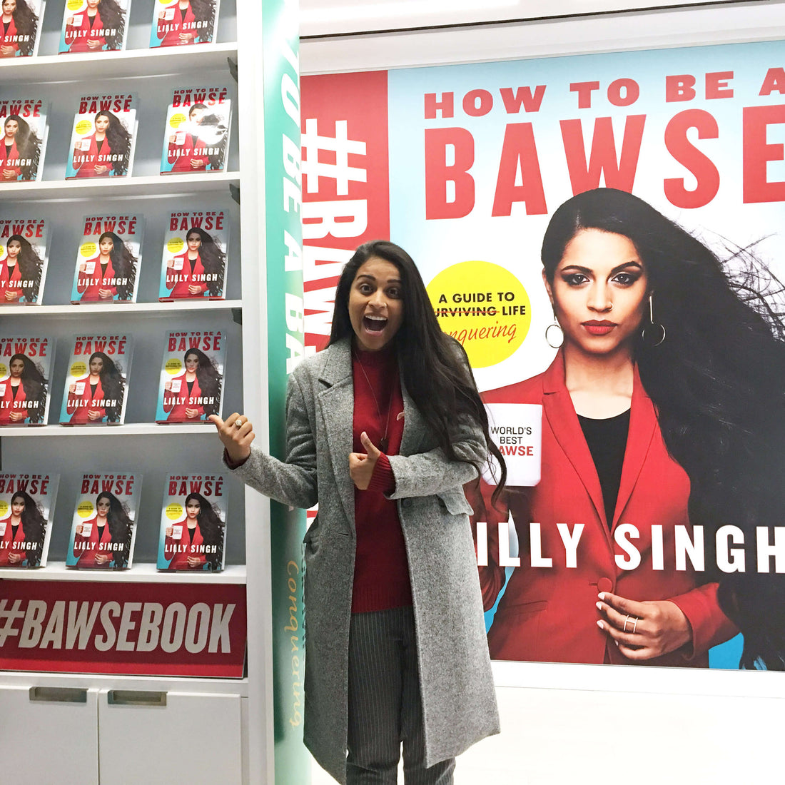 Lilly Singh at Penguin Shop