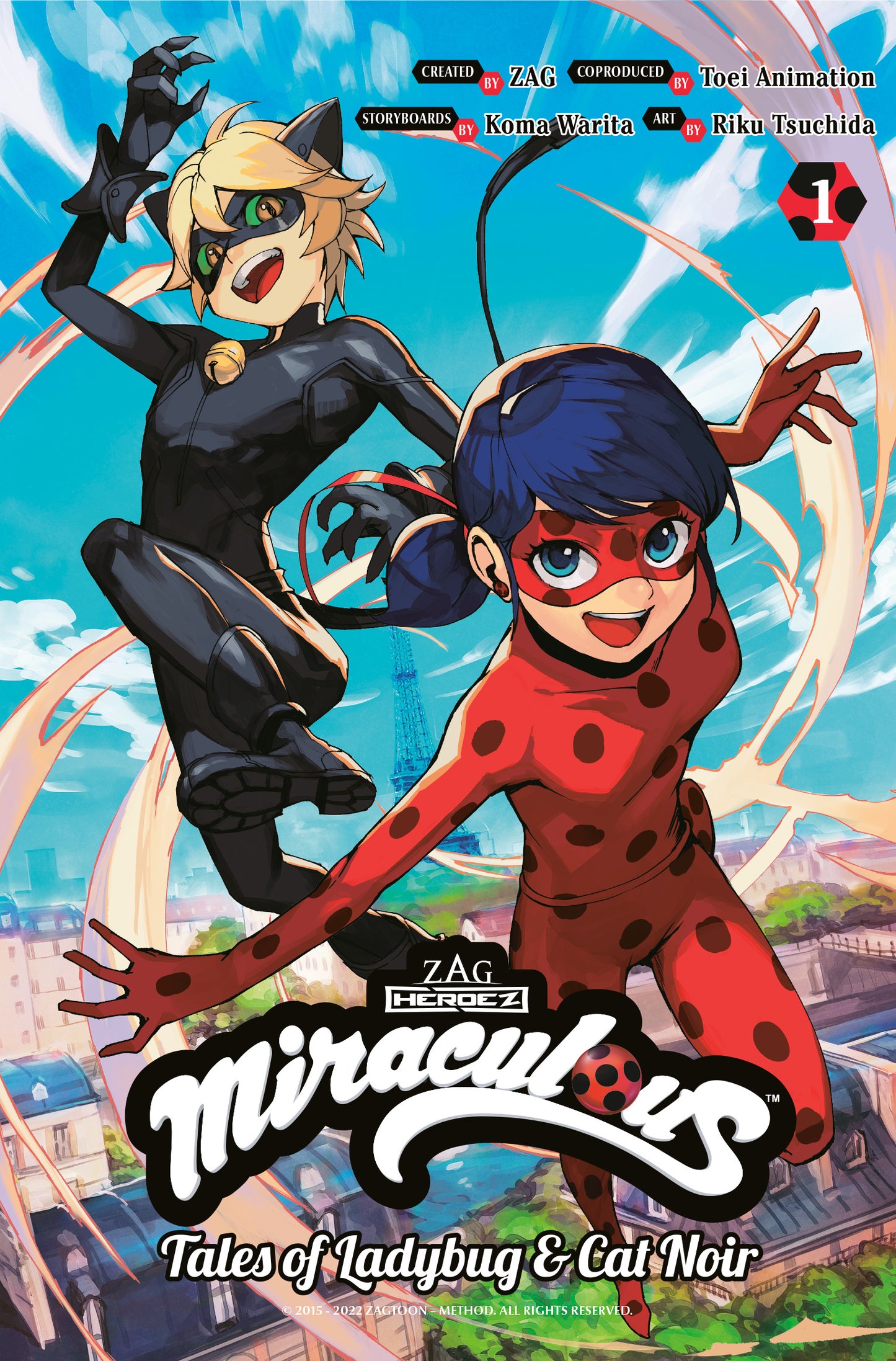 Miraculous: Tales of Ladybug &amp; Cat Noir (Manga) 1