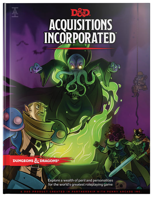 Dungeons &amp; Dragons Acquisitions Incorporated HC (D&amp;D Campaign Accessory Hardcover Book)
