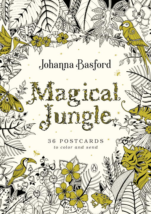 Magical Jungle: 36 Postcards to Color and Send