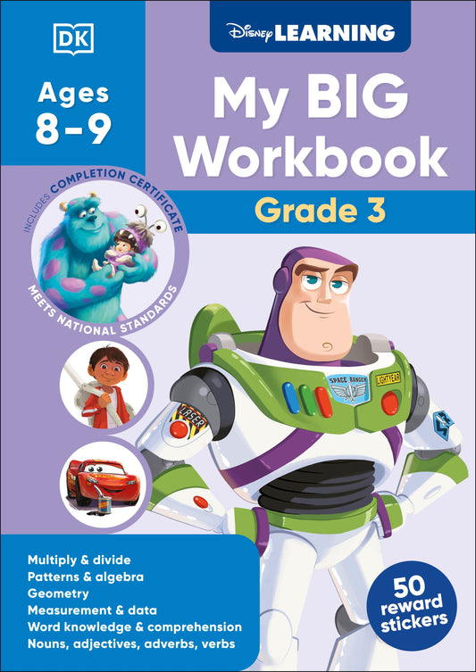 Disney Learning Big Workbook Grade 3