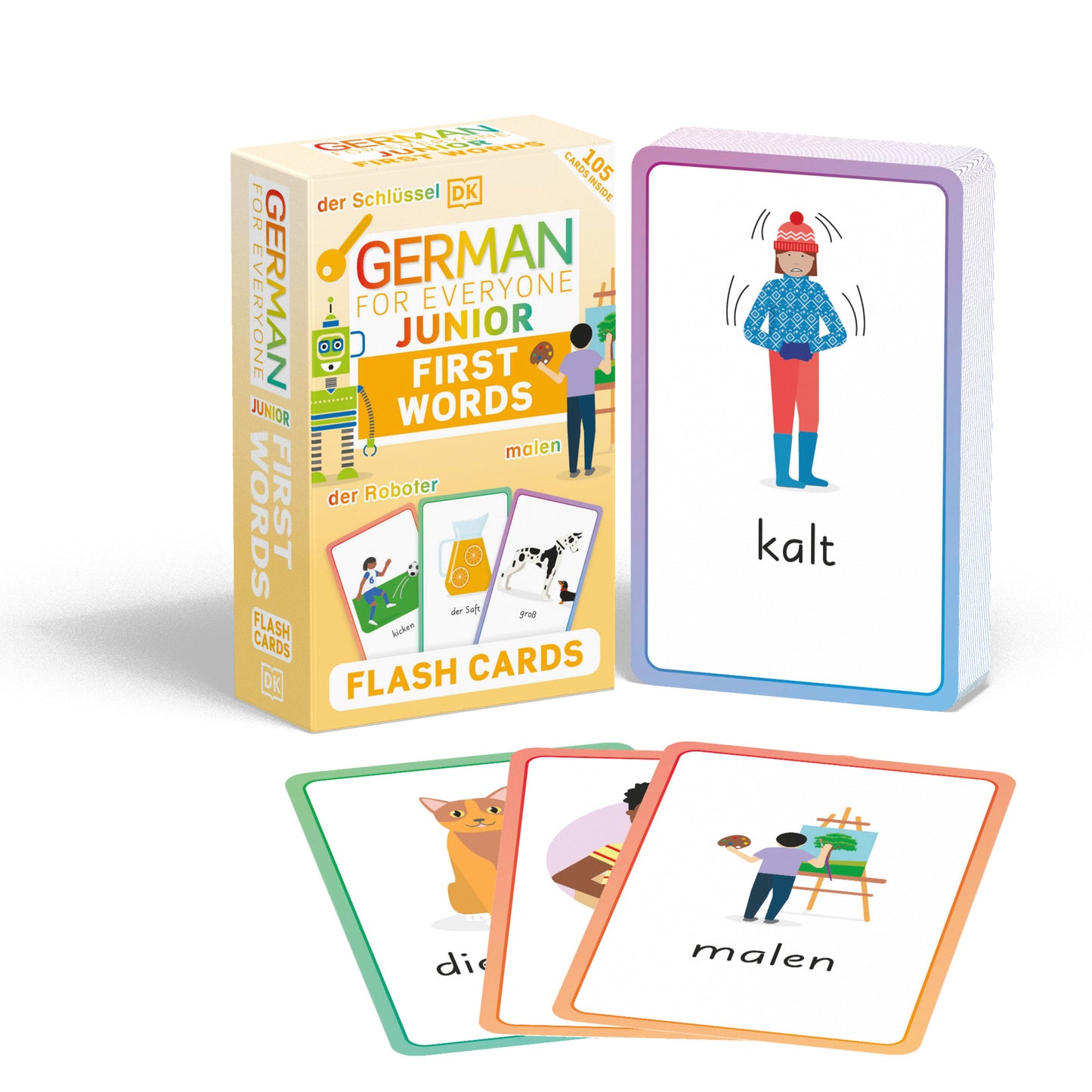 German for Everyone Junior First Words Flash Cards