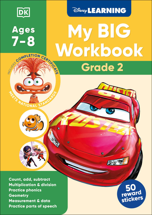 Disney Learning Big Workbook Grade 2