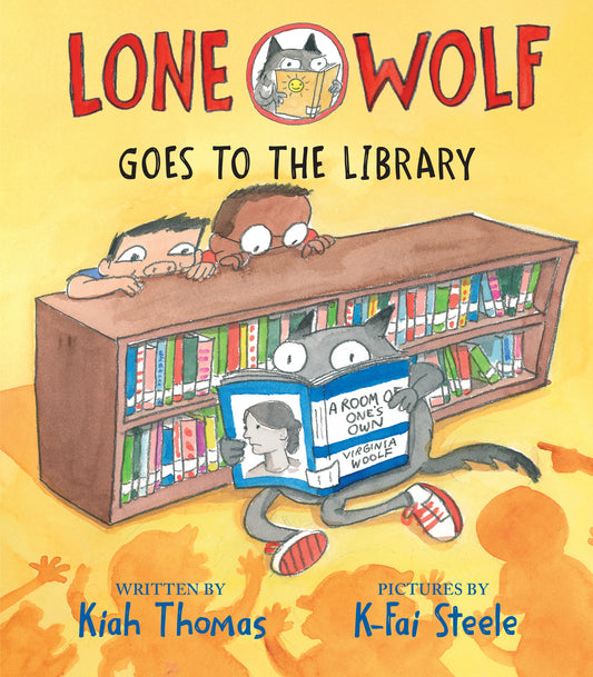 Lone Wolf Goes to the Library