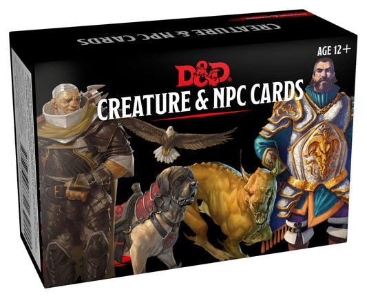 Dungeons &amp; Dragons Spellbook Cards: Creature &amp; NPC Cards (D&amp;D Accessory)