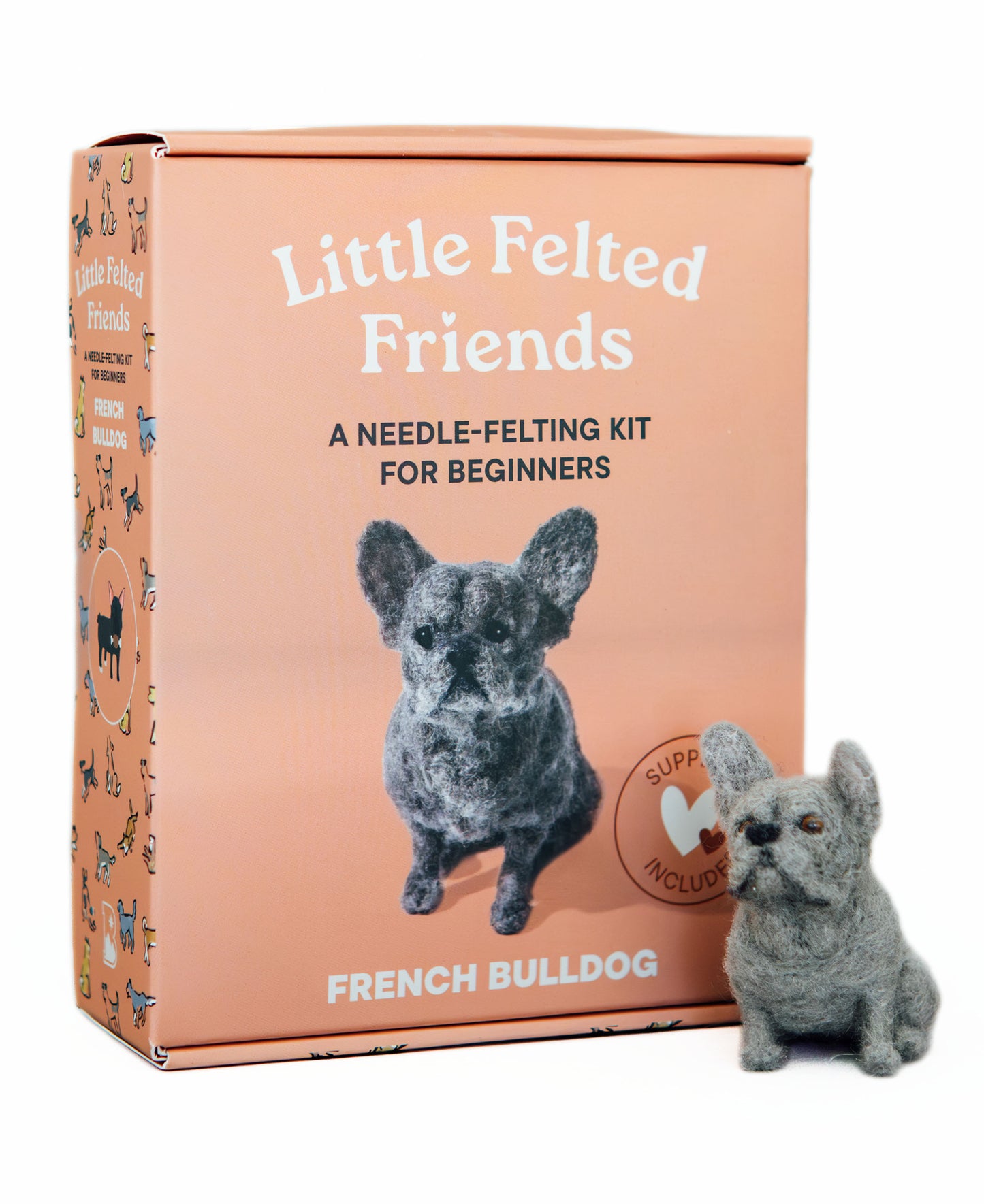 Little Felted Friends: French Bulldog