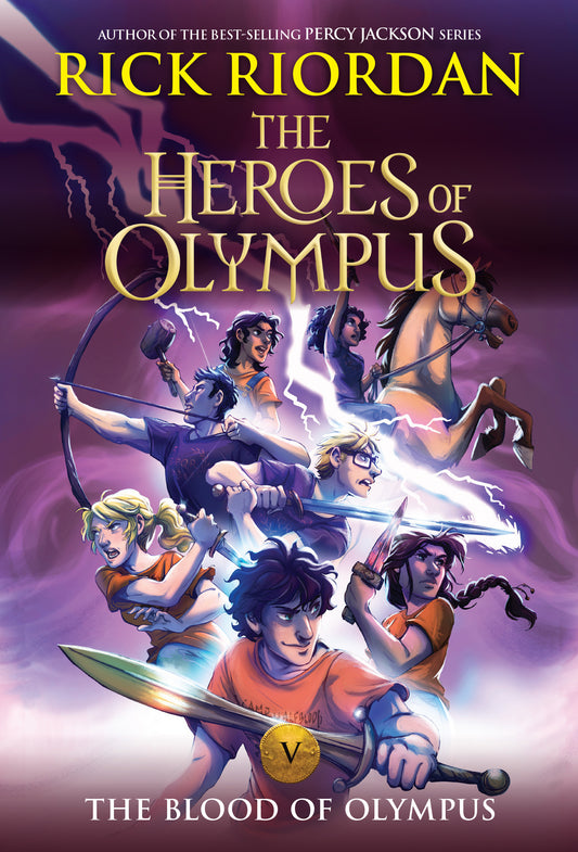 Heroes of Olympus, The, Book Five: Blood of Olympus, The-(new cover)