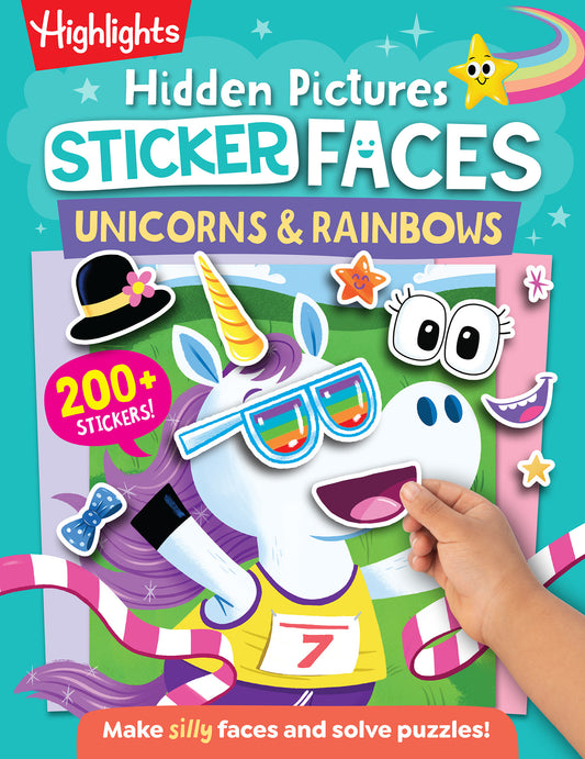 Hidden Pictures Sticker Faces: Unicorns &amp; Rainbows
