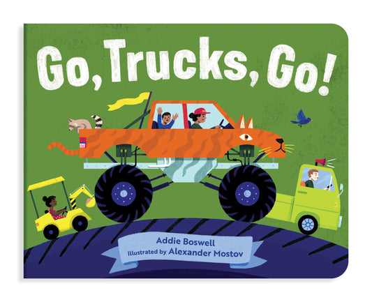 Go, Trucks, Go! A Truck Book for Toddlers 1-3