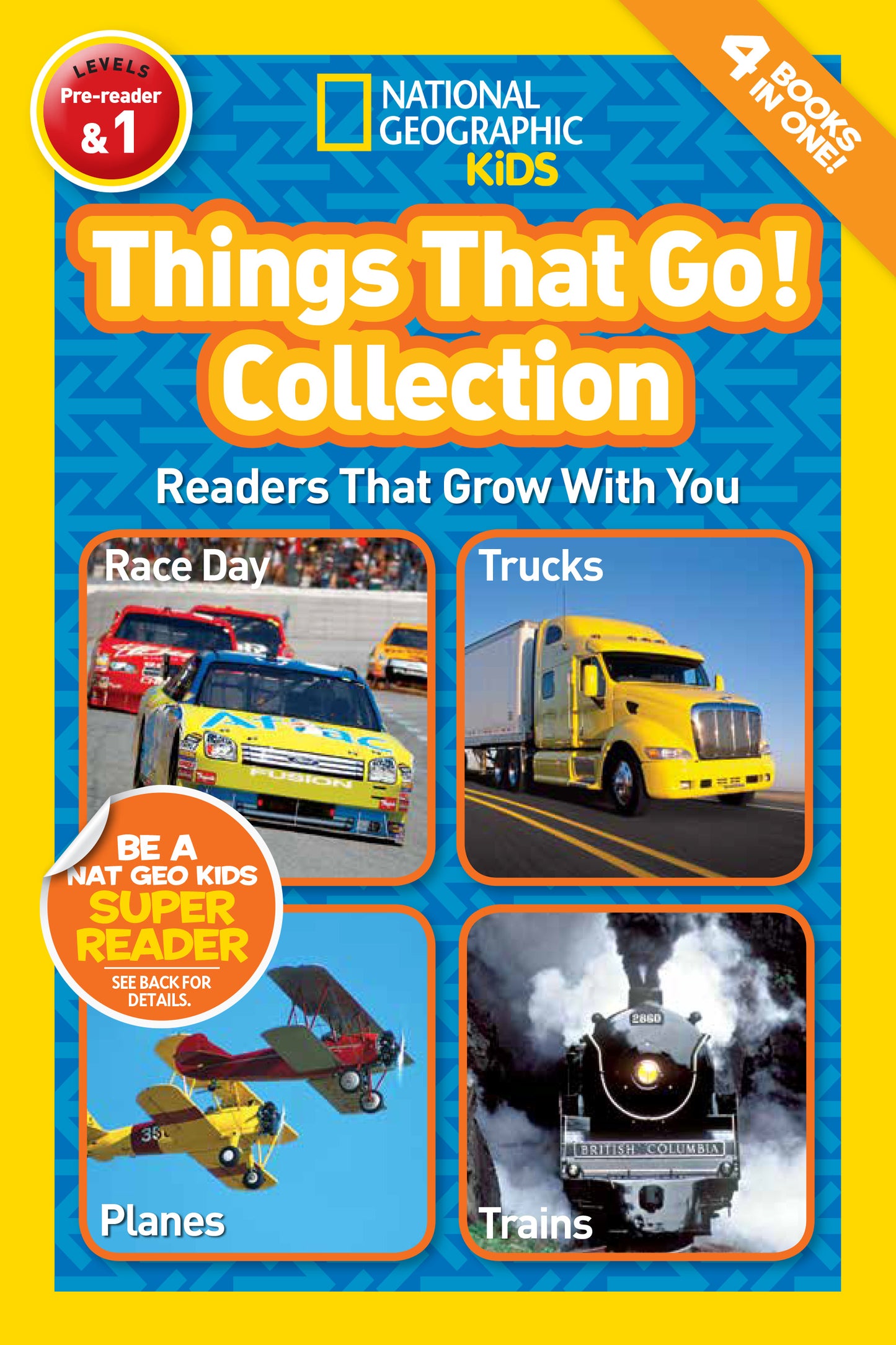 Things That Go! Collection (National Geographic Kids Readers, Levels Pre-Reader &amp; 1)