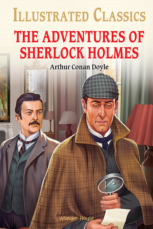 Adventures of Sherlock Holmes : Illustrated Abridged Children Classic English Novel with Review , The