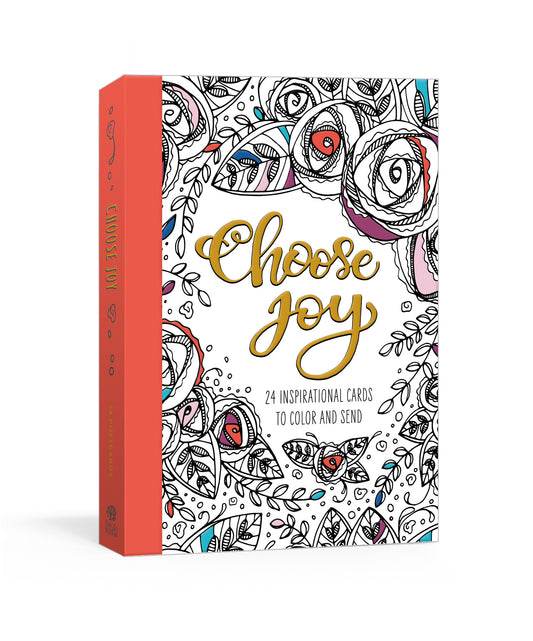 CHOOSE JOY POSTCARD BOOK