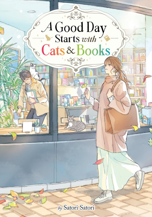 A Good Day Starts with Cats and Books (Light Novel)