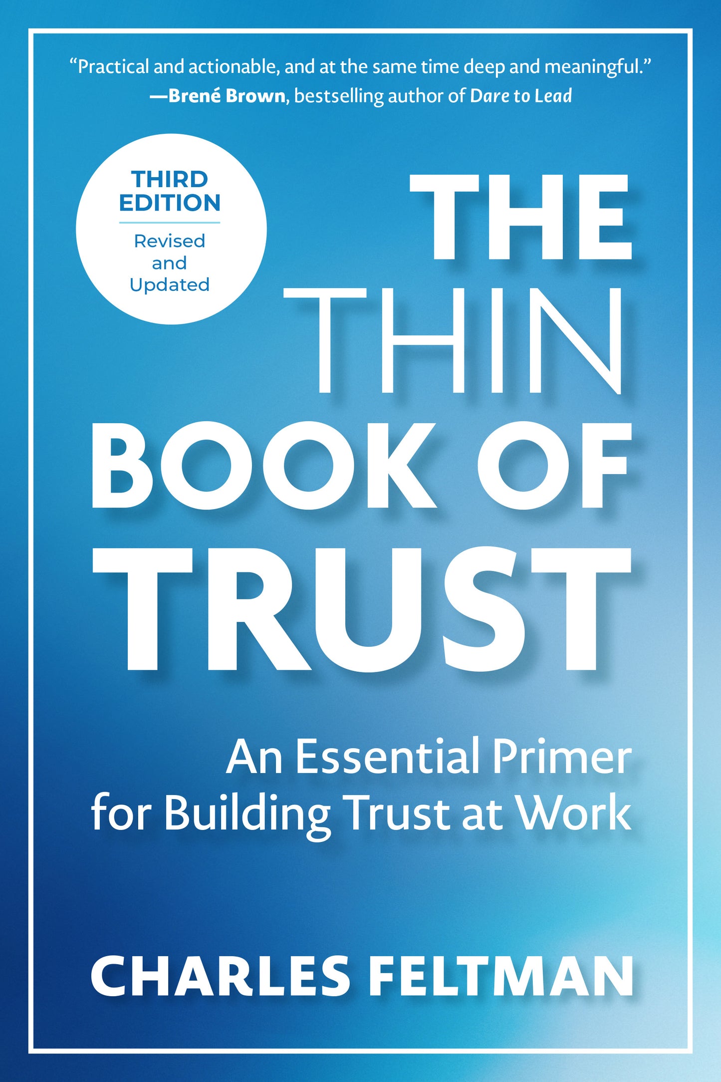 The Thin Book of Trust, Third Edition