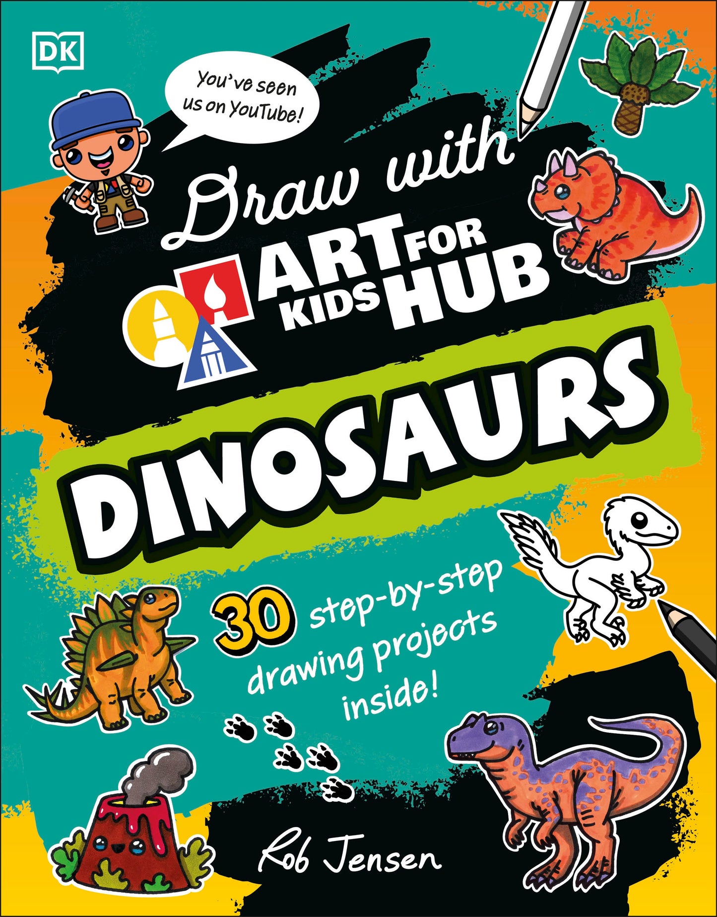 Draw with Art for Kids Hub Dinosaurs
