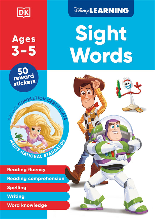 Disney Learning Sight Words (Ages 3-5)