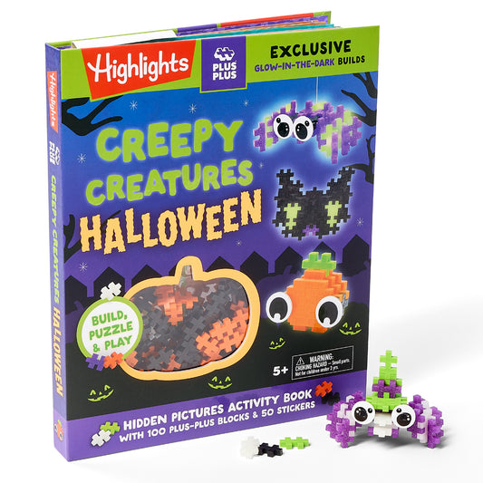 Creepy Creatures Halloween: Build, Puzzle &amp; Play
