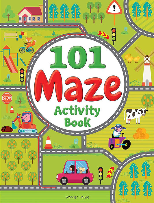 101 Maze Activity Book: Fun Activity Book For Children