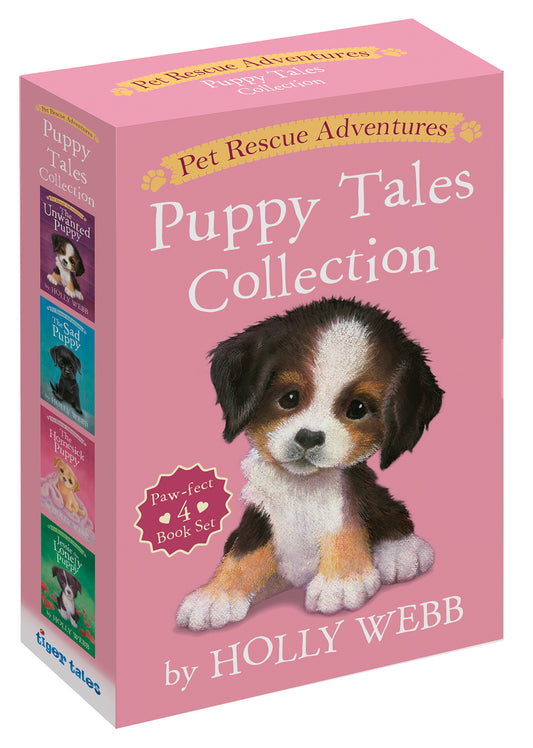 Pet Rescue Adventures Puppy Tales Collection: Paw-fect 4 Book Set