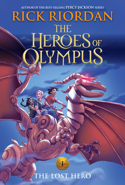 Heroes of Olympus, The, Book One: Lost Hero, The-(new cover)