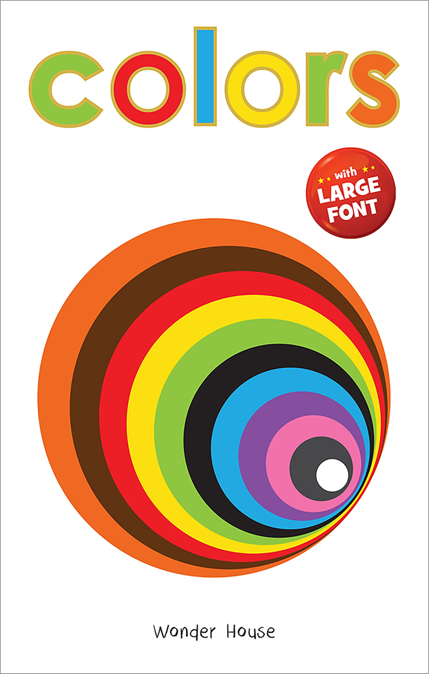 Colors - Early Learning Board Book With Large Font : Big Board Books Series