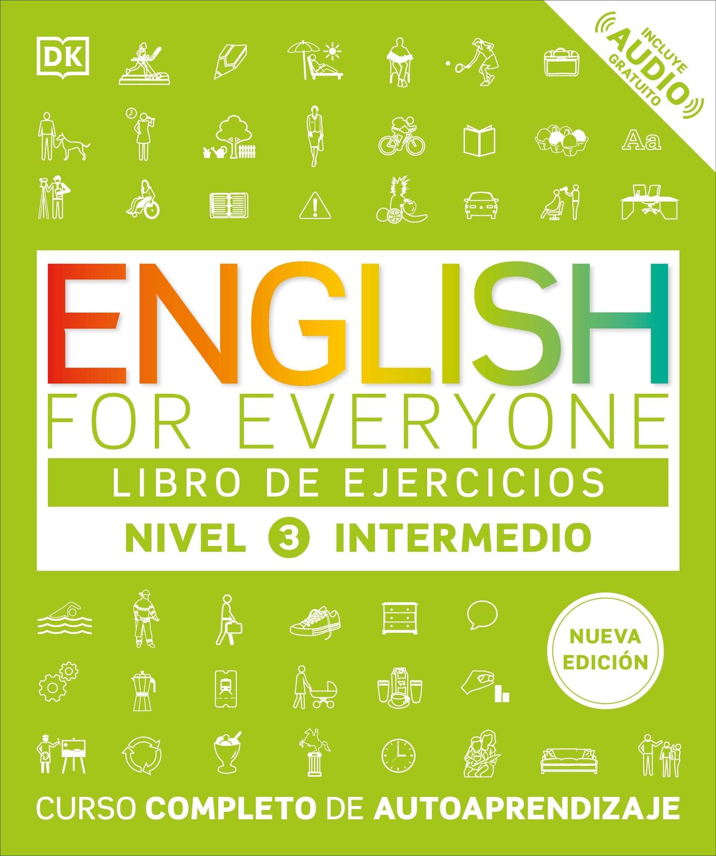 English for Everyone Nivel 3 Intermedio: Libro de ejercicios