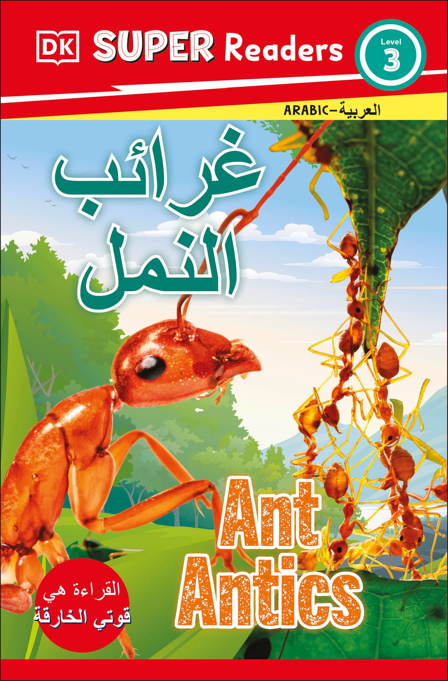 DK Super Readers Level 3 Ant Antics (Arabic translation)