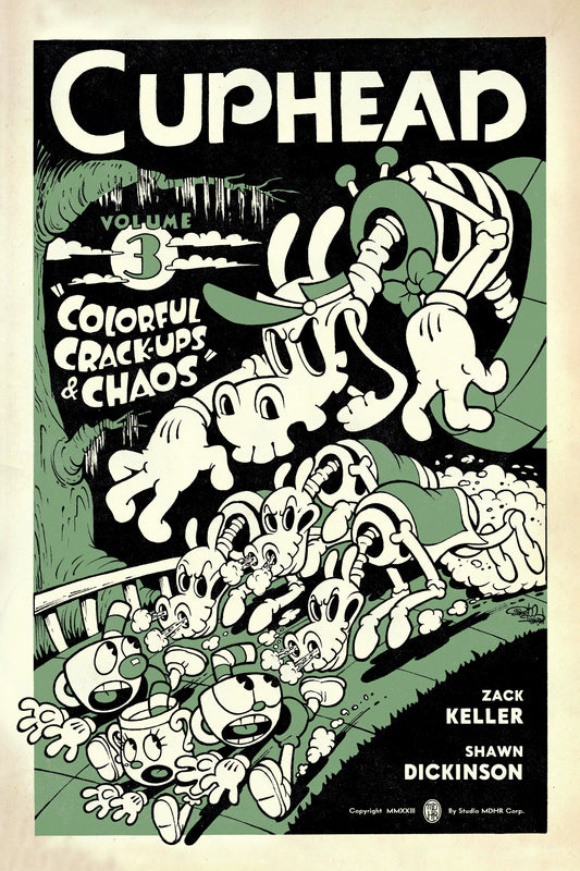 Cuphead Volume 3: Colorful Crack-Ups &amp; Chaos