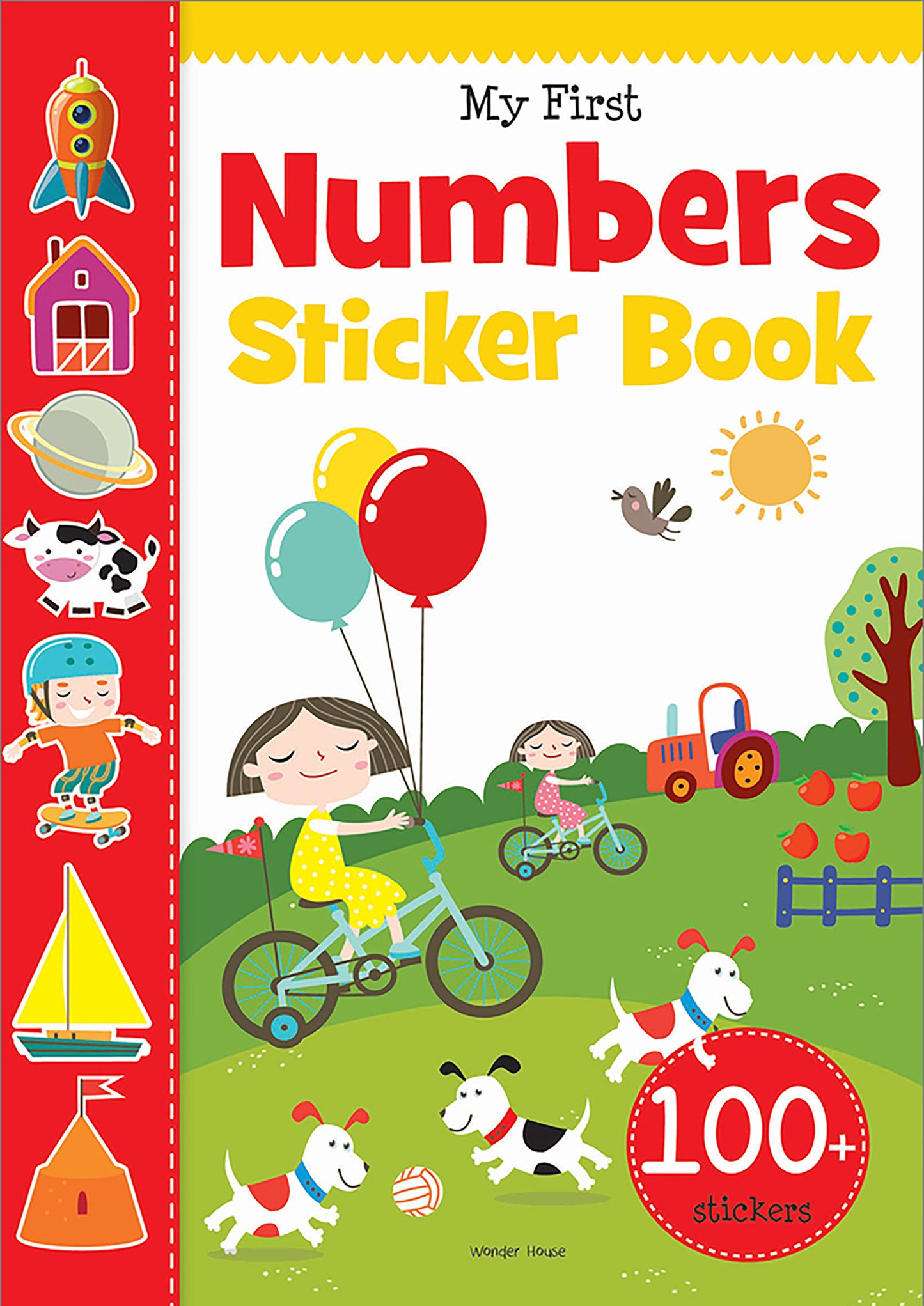 My First Numbers Sticker Book: Exciting Sticker Book With 100 Stickers