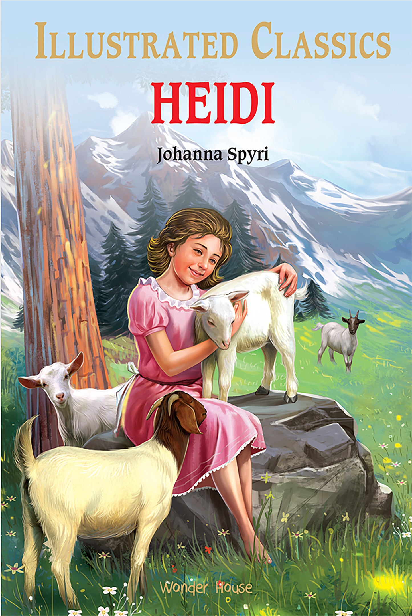 Heidi for Kids : illustrated Abridged Children Classics English Novel with Review Questions