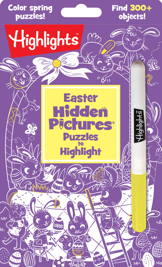 Easter Hidden Pictures Puzzles to Highlight