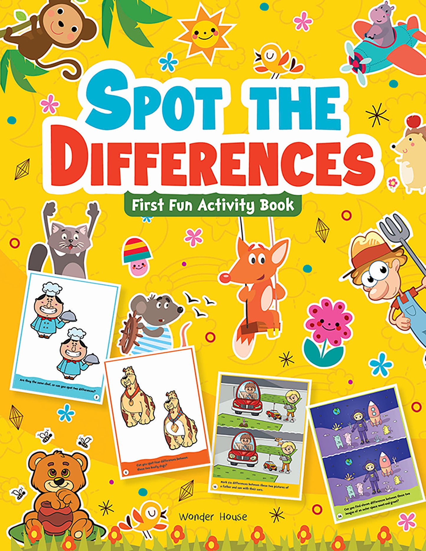 Spot The Difference : First Fun Activity Books For Kids