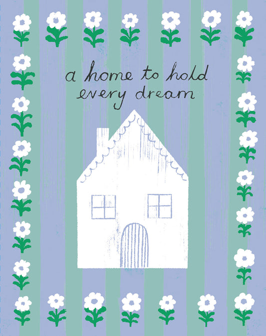 Love Muchly Greeting Cards: New Home - A home to hold every dream (Pack of 6)
