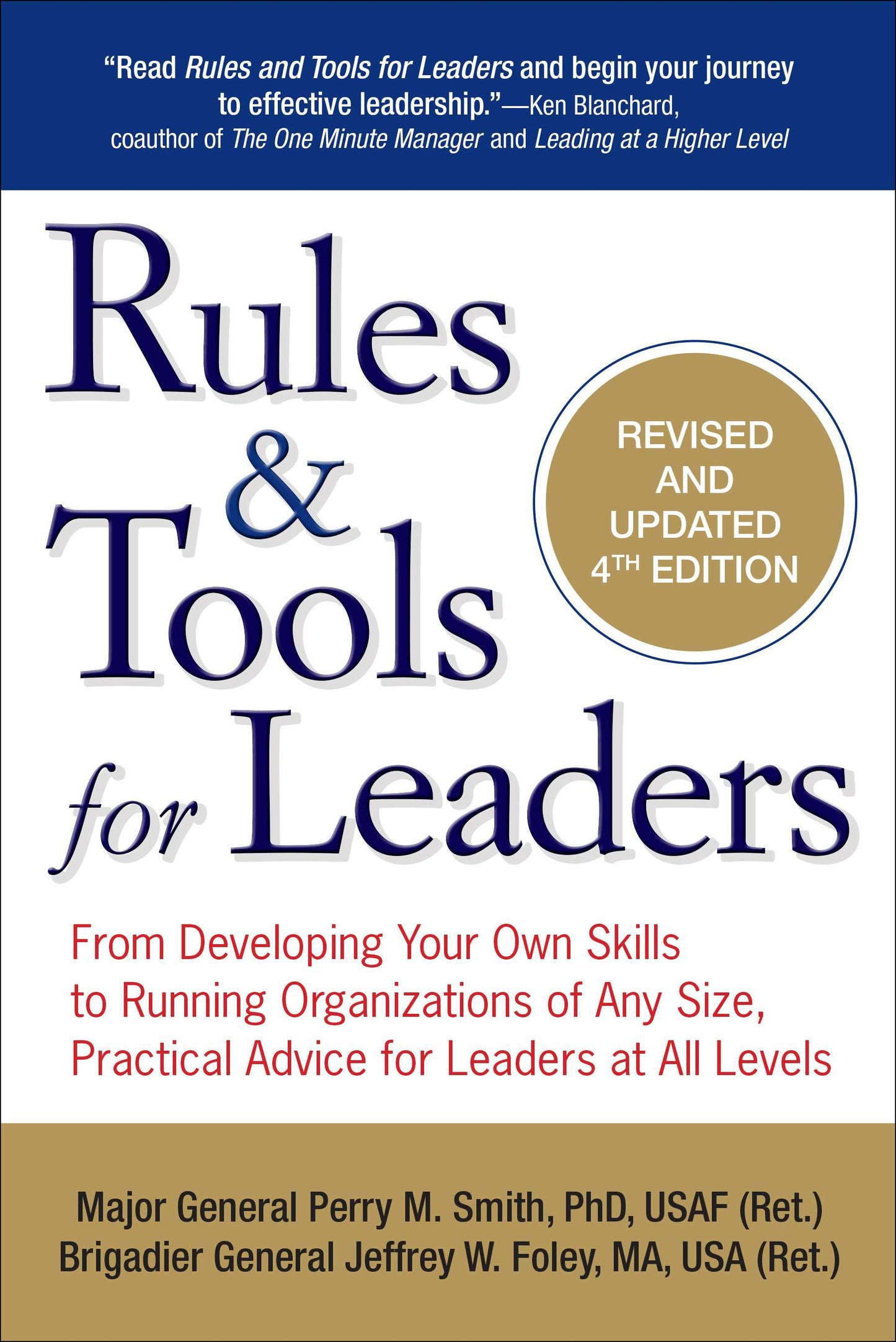 Rules &amp; Tools for Leaders