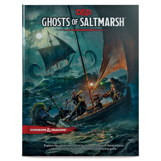 Dungeons &amp; Dragons Ghosts of Saltmarsh Hardcover Book (D&amp;D Adventure)