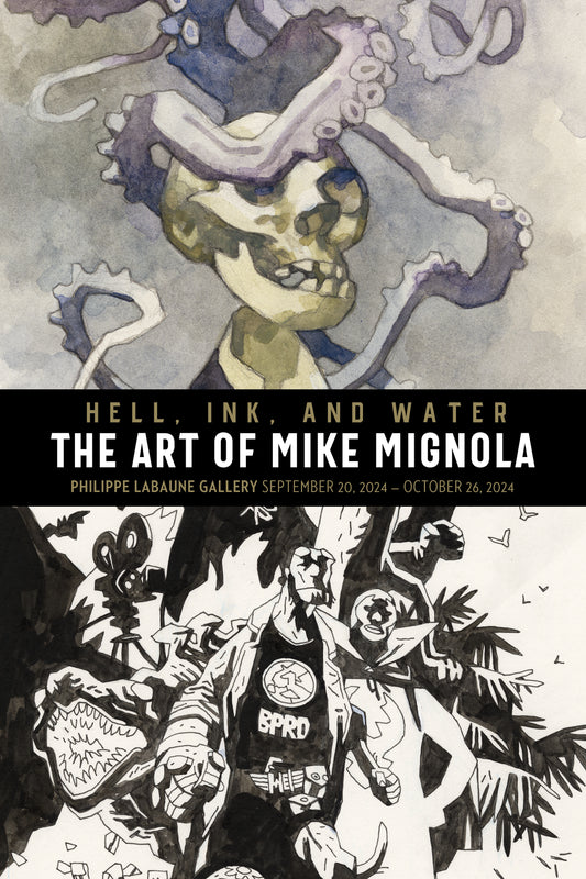 Hell, Ink &amp; Water: The Art of Mike Mignola